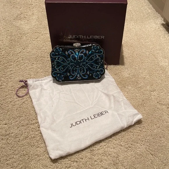 Judith Leiber Crystal Clutch - Picture 1 of 8